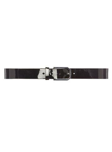 Dorothy Perkins Black Patent Jeans Belt