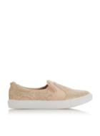 *head Over Heels By Dune Nude Elsies Ladies Trainers