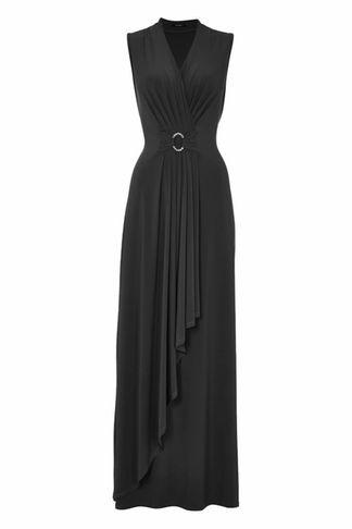 Dorothy Perkins *roman Originals Black Diamante Maxi Dress