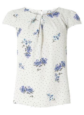 Dorothy Perkins *billie & Blossom Light Grey Maisie Shell Top