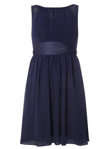 Dorothy Perkins *showcase Navy 'beth' Dress