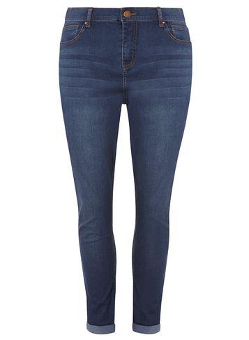 Dorothy Perkins Dp Curve Midwash Boyfriend Jeans