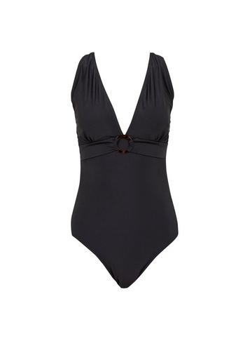 Dorothy Perkins *dp Beach Tall Black Tortoise Ring Swimsuit