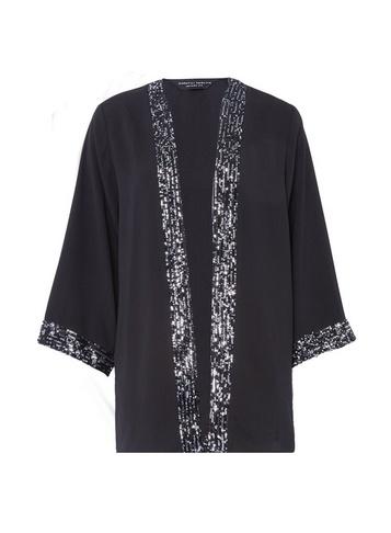 Dorothy Perkins Black Embellished Cover Up
