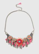 Dorothy Perkins Multi Coloured Sequin Flower Collar Necklace