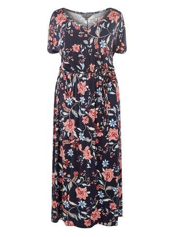 Dorothy Perkins *dp Curve Multi Coloured Paisley Print Jersey Maxi Dress