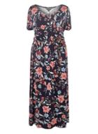 Dorothy Perkins *dp Curve Multi Coloured Paisley Print Jersey Maxi Dress