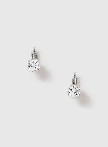Dorothy Perkins Defined Cubic Zirconia Clip On Stud Earrings