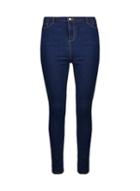 Dorothy Perkins *dp Curve Indigo High Waisted Skinny Fit Denim 'disco' Jeans