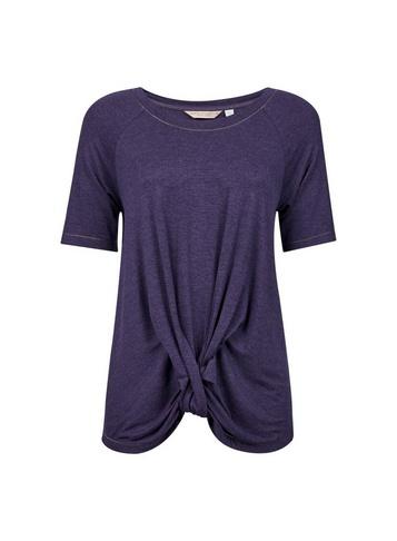 Dorothy Perkins Navy Twist Knot Lounge Top