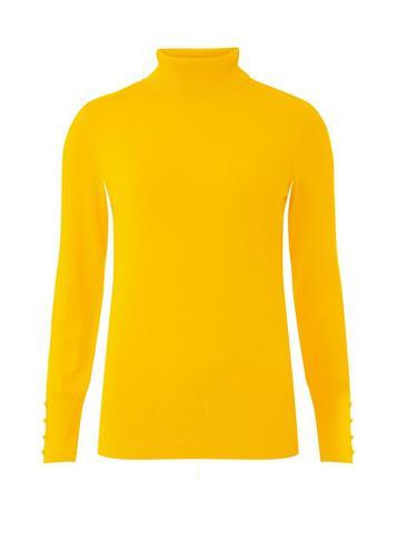 Dorothy Perkins Bright Yellow Roll Neck Jumper