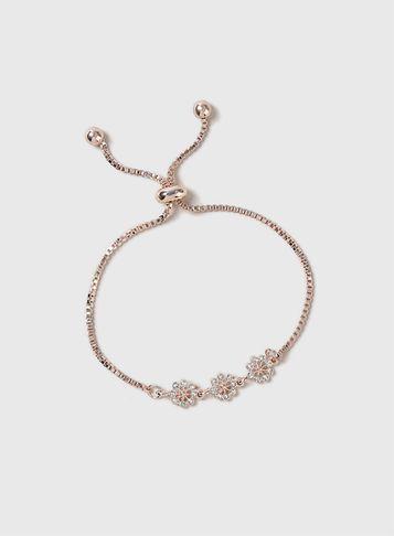 Dorothy Perkins Flower Adjustable Bracelet