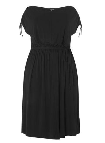 Dorothy Perkins Dp Curve Black Jersey Midi Dress