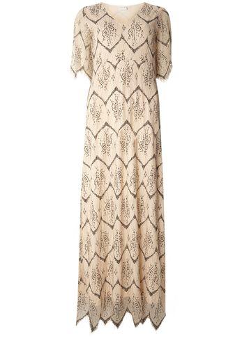 Dorothy Perkins *vila Ivory Lace Maxi Dress