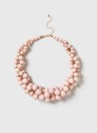 Dorothy Perkins Pink Ball Collar Necklace