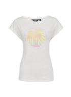 Dorothy Perkins Ivory 'west Coast' Motif T-shirt