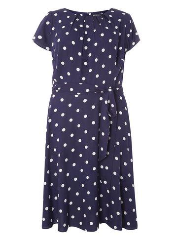 Dorothy Perkins Curve Spot Dress