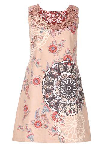 Dorothy Perkins *izabel London Multi Brown Dress