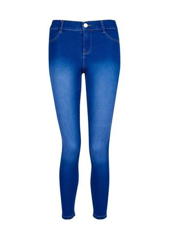 Dorothy Perkins Petite Bright Blue Frankie Jeans