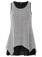 *izabel London Black Sleeveless Top