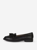 Dorothy Perkins Black Pu Laurie Loafers