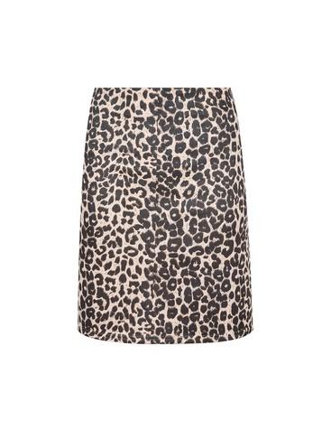 Dorothy Perkins Multi Colour Animal Print Scuba Mini Skirt