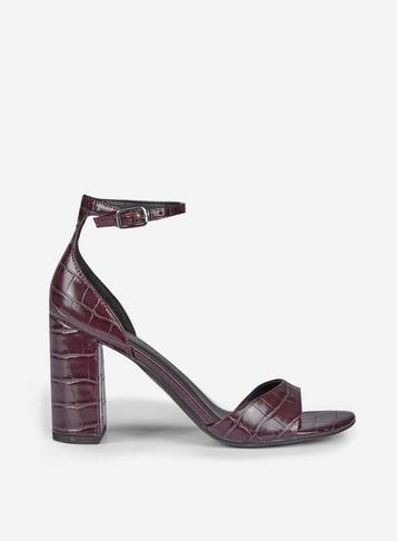 Dorothy Perkins Burgundy Shilling Sandals