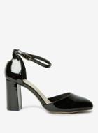 Dorothy Perkins Wide Fit Black Deena Court Shoes
