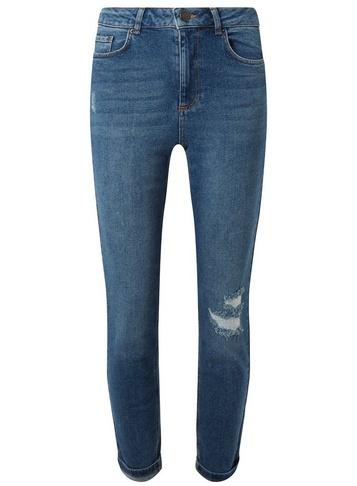Dorothy Perkins Midwash Mom High Rise Tapered Jeans