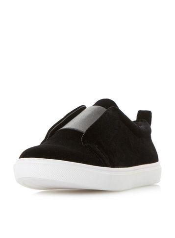 Dorothy Perkins *head Over Heels By Dune Black 'effi' Trainers