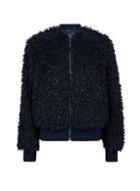 Dorothy Perkins Navy Mongolian Bomber Jacket