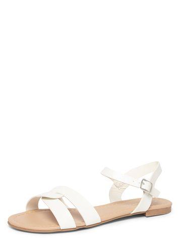 Dorothy Perkins White Flash' Flat Sandal