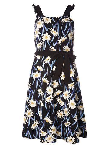 Dorothy Perkins Black Daisy Ruffle Sundress