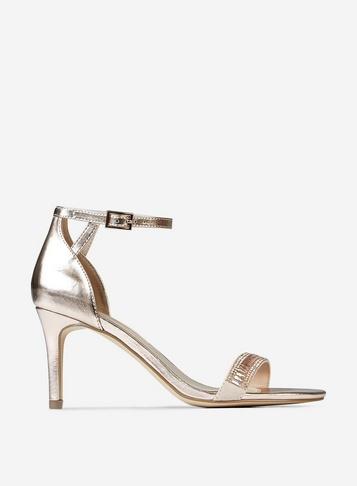 Dorothy Perkins Rose Gold 'sweetie' Jewel Sandals