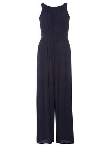 Dorothy Perkins *showcase Navy 'natalie' Jumpsuit