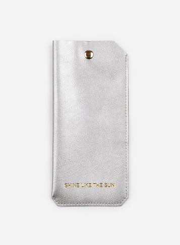 Dorothy Perkins Silver Sunglasses Case