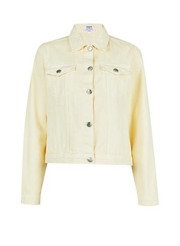 Dorothy Perkins Lemon Yellow Denim Jacket