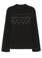 Dorothy Perkins Black Pearl Embellished Fair Isle Jumper