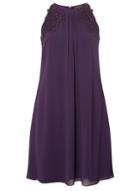 Dorothy Perkins *showcase Purple Lily Trapeze Dress