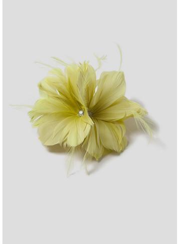 Dorothy Perkins Flower Feather Hair Clip
