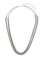 Dorothy Perkins Silver Chain Knot Necklace