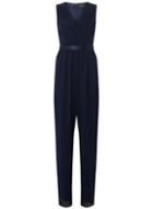 Dorothy Perkins *showcase Navy Holly Jumpsuit