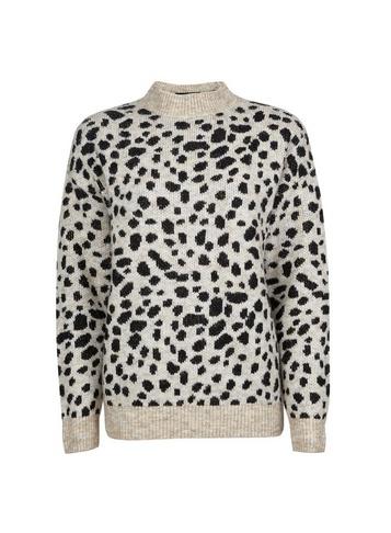 Dorothy Perkins Multi Colour Cheetah Print Jumper