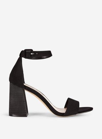 Dorothy Perkins Black Sixx Flared Sandals