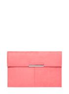 Dorothy Perkins Pink Faux Suede Clutch