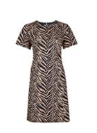 Dorothy Perkins Petite Multi Coloured Zebra Print Fit And Flare Dress