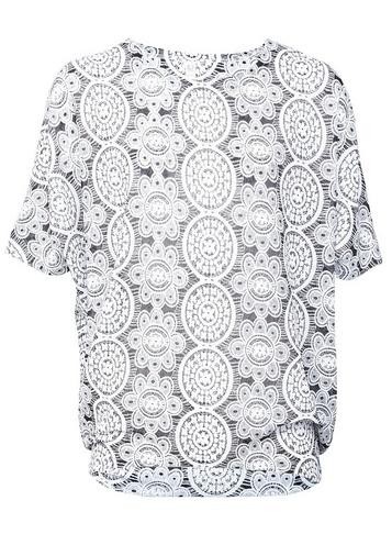 *izabel London Mosaic Print Top