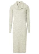 Dorothy Perkins *vila Grey Knitted Midi Dress