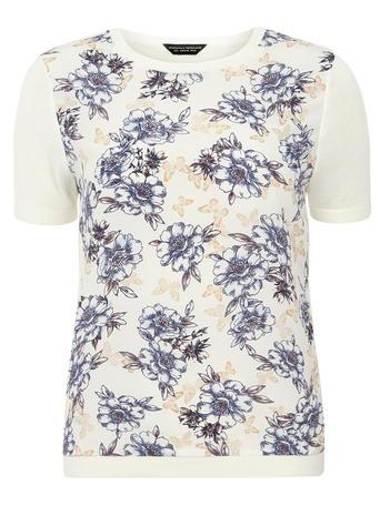 Dorothy Perkins Sketch Woven Print Jumper