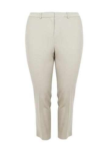 Dorothy Perkins *dp Curve Stone Elastic Back Ankle Grazer Trousers